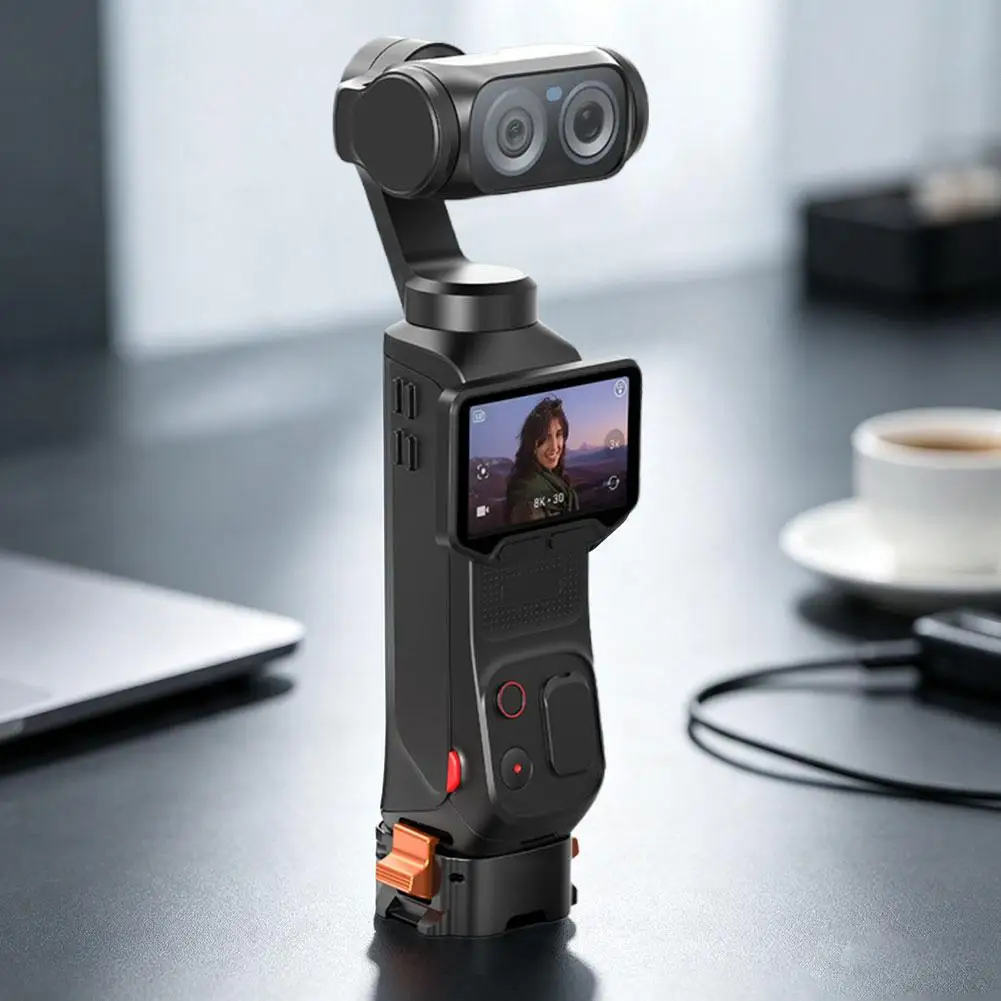 For Insta360 Luna Ultra Camera Accessories Set Release Mount Charging Adapter Magnetic Desktop Base Handle Screen Dock Fit - Image 6