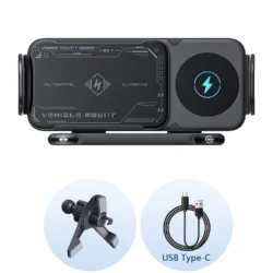 Universal Car Phone Holder Wireless Charger Phone Mount Intelligent Induction…