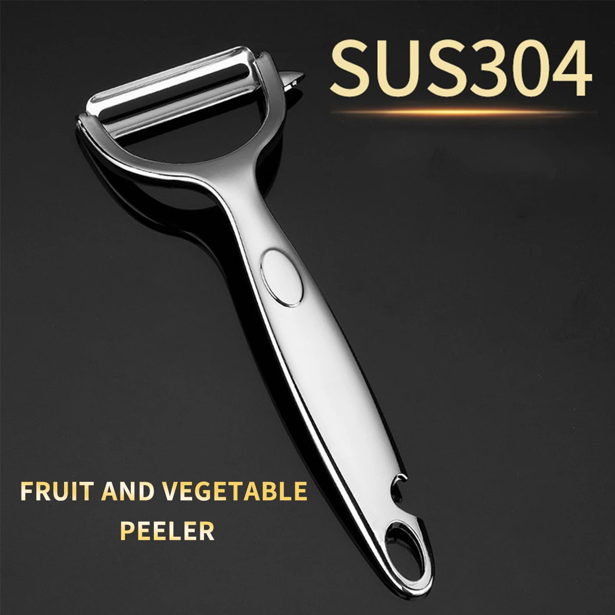 1PC Stainless Steel Vegetable Peeler, Peeler, Multifunctional Carrot and Potato…