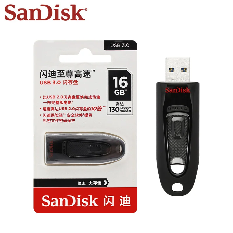 SanDisk Ultra USB 3.0 Flash Drive 16GB 32GB 64GB 128GB 256GB 512GB CZ48 High Speed… - Image 6