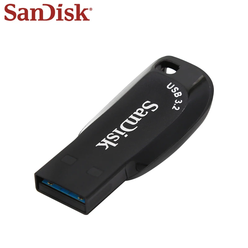 USB 3.2 Black Flash Drive SanDisk Ultra Shift Pen Drive 32GB 64GB 128GB 256GB… - Image 3
