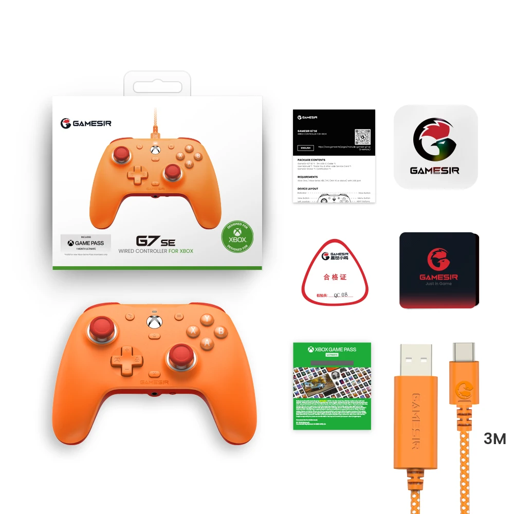 GameSir G7 SE Xbox Gaming Controller Wired Gamepad for Xbox Series X, Xbox Series S, Xbox One, with Hall Effect Joystick - Image 50
