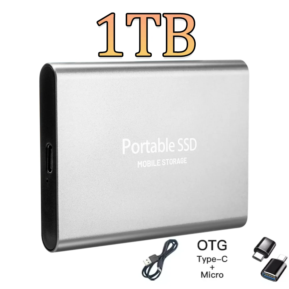 Universal Compatibility Portable SSD USB3.1 Type-C External Hard Drive Works With… - Image 10