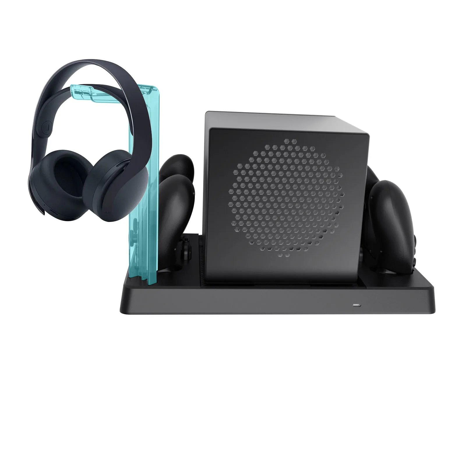 Charging Dock for Steam Machine with 3-Speed Cooling Fan RGB Lights 2 Controller… - Image 13