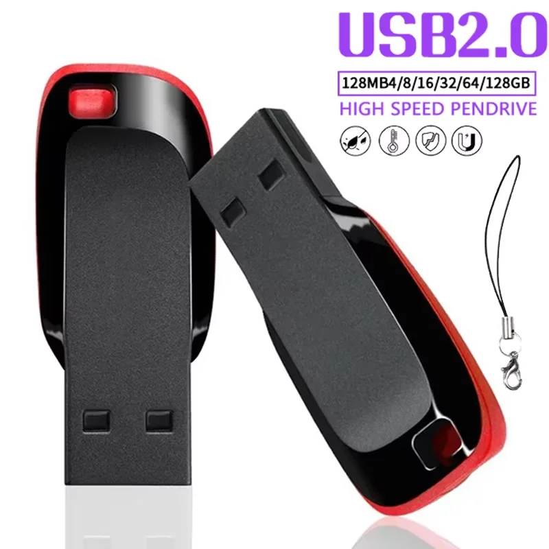 High Speed USB Pendrive 64GB 32GB 16GB 8GB Memoria USB Memory Stick Pen Drive USB…