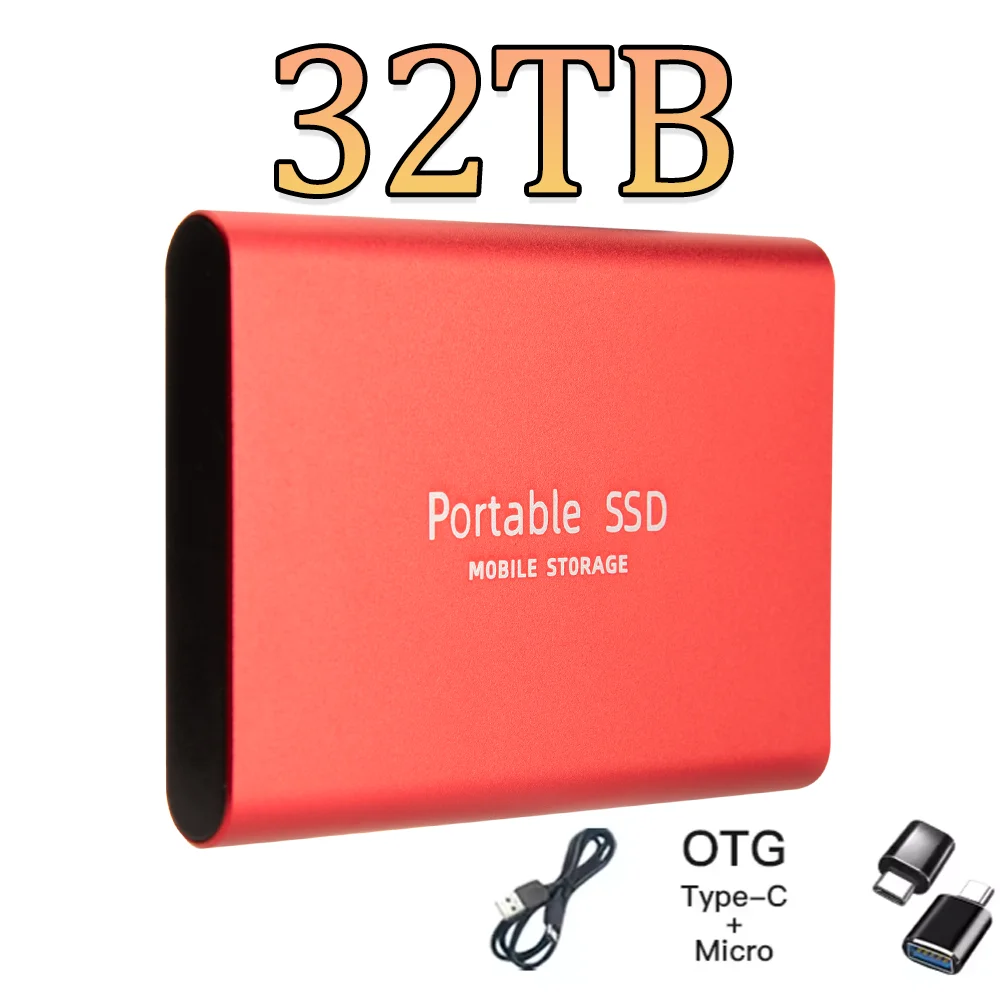 Universal Compatibility Portable SSD USB3.1 Type-C External Hard Drive Works With… - Image 35