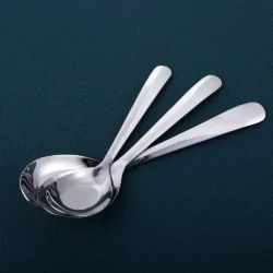 Restaurant Cooking Stainless Steel Kitchen Dinner Scoop Flatware Tableware Soup…