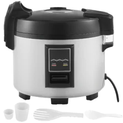 SucceBuy Commercial Rice Cooker Rice Cooker 9.51 Qt / 9 Liter Large Rice Cooker…