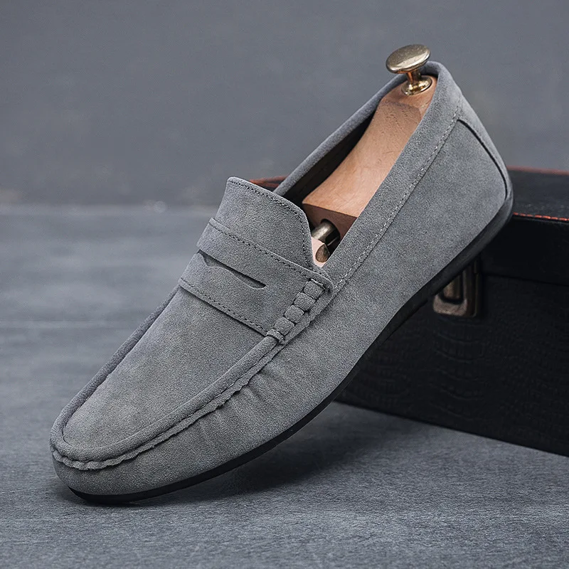 Brand Spring Summer Hot Sell Moccasins Men Loafers High Quality Genuine Leather Shoes Men Flats Lightweight Driving Shoes 2023 - Image 8