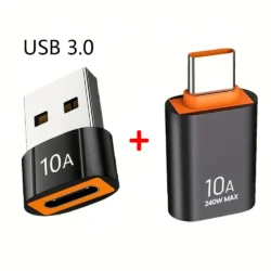 USB C 3.0 Adapter Type C To USB 3.0 Adapter for Mobil Phone Male To Female USB C…
