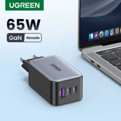 UGREEN 65W GaN Charger Quick Charge 4.0 3.0 Type C PD USB Charger for iPhone 14 13…