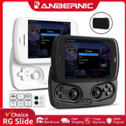 Anbernic RG Slide Retro Handheld Game Console 4.7" LTPS In-Cell Android Video…