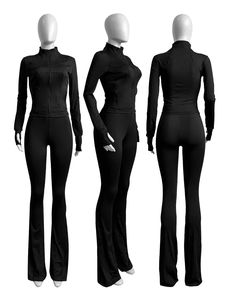 Streetwear Casual Tracksuit Sexy Women Two Pieces Club Matching Set High Street… - Image 17