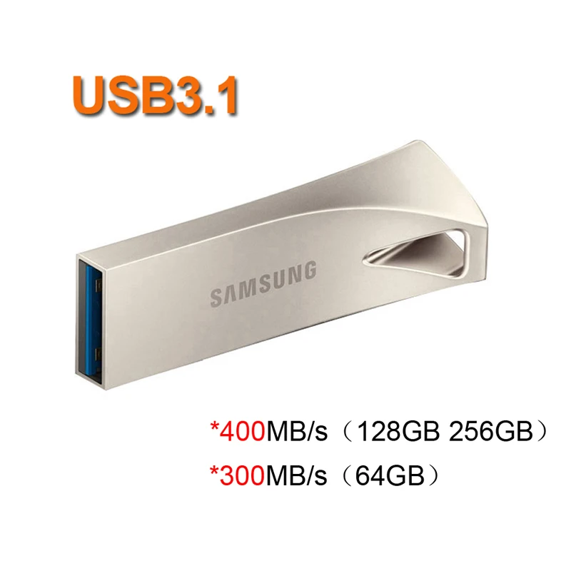 SAMSUNG USB3.1 Flash Drive Disk 64GB Read Speed 300MB/s 128GB 256GB 400MB/s Pen… - Image 8
