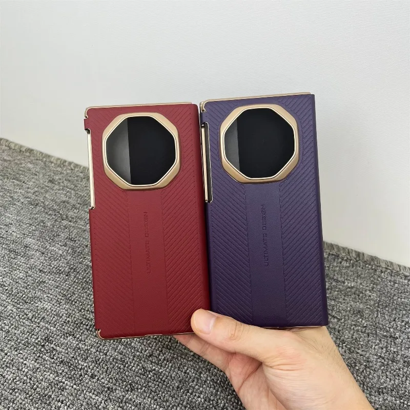 For Huawei Mate XT Case PU Leather Flip Cover All Inclusive Foldable Phone Cover For Huawei Mate XTs Shell Shockproof Bumper - Image 4