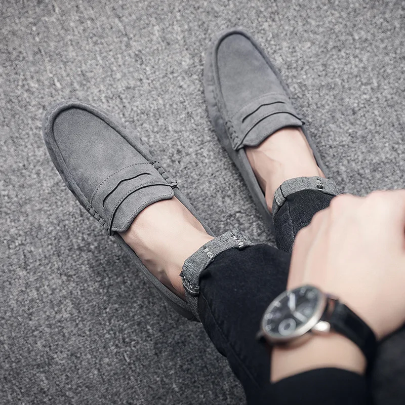 Brand Spring Summer Hot Sell Moccasins Men Loafers High Quality Genuine Leather Shoes Men Flats Lightweight Driving Shoes 2023 - Image 5