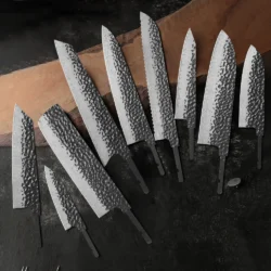 Japanese Classic Style Hand Forged Chef Knives DIY Blank Blade Full Tang Damascus…