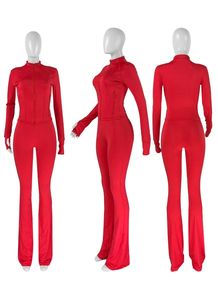 Streetwear Casual Tracksuit Sexy Women Two Pieces Club Matching Set High Street… - Image 6