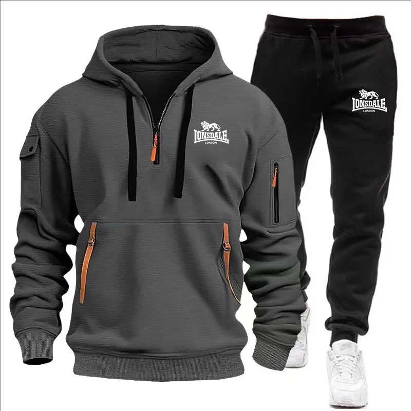 2024 Sports Tracksuit Jogging Men's Clothing Casual Sweatshirt Suit Sweatshirts… - Image 13