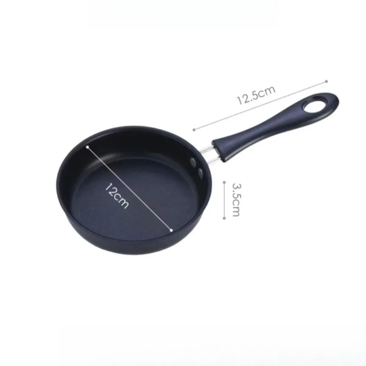Mini Frying Pan with Handle Portable Egg Omelet Skillet Pancake Steak Cooking Pan… - Image 6