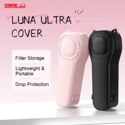 New Full Protective Cover Case for Insta360 Luna Ultra Accessories with 4 CPL/ND Filter Slots Impact-Resistant Gimbal Insta 360