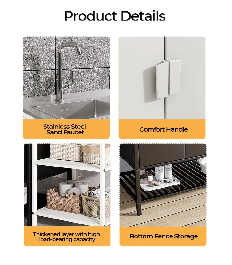 Outdoor Storage Cabinets for Kitchen Barbecue and Garden Versatile Kitchen Furniture - Image 10