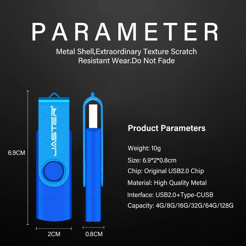 TYPE-C USB Flash Drive 128GB Free Key Chain Pen Drive 64GB Creative Business Gift… - Image 5