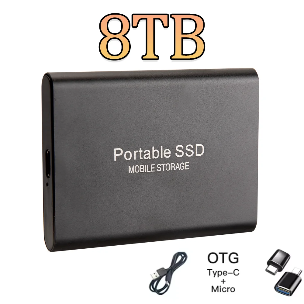 Universal Compatibility Portable SSD USB3.1 Type-C External Hard Drive Works With… - Image 38