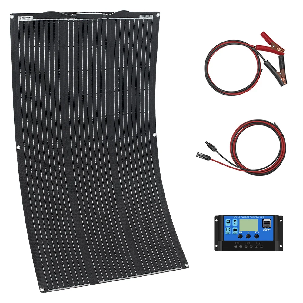 solar panel kit and 300w 200w 100w flexible solar panels 12v 24v high efficiency… - Image 16