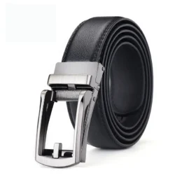 Men Belt Top Quality Cow Genuine Leather Men's Belt Cowhide Strap for Male Automatic Buckle Belts for Men Alloy Buckle Belt