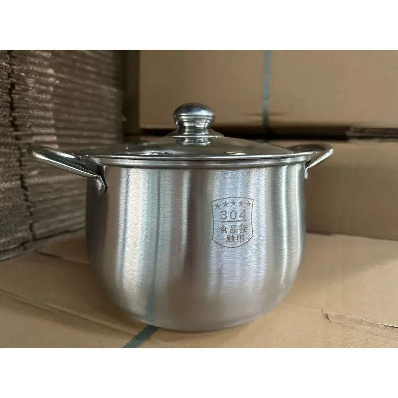 Stock Pot Stainless Steel Household Thickening Large Capacity Soup Porridge… - Image 6