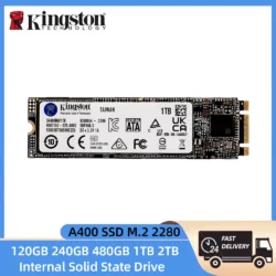 Kingston A400-NGFF SSD M.2 2280 Internal Solid State Hard Drive 120GB 240GB 480GB…