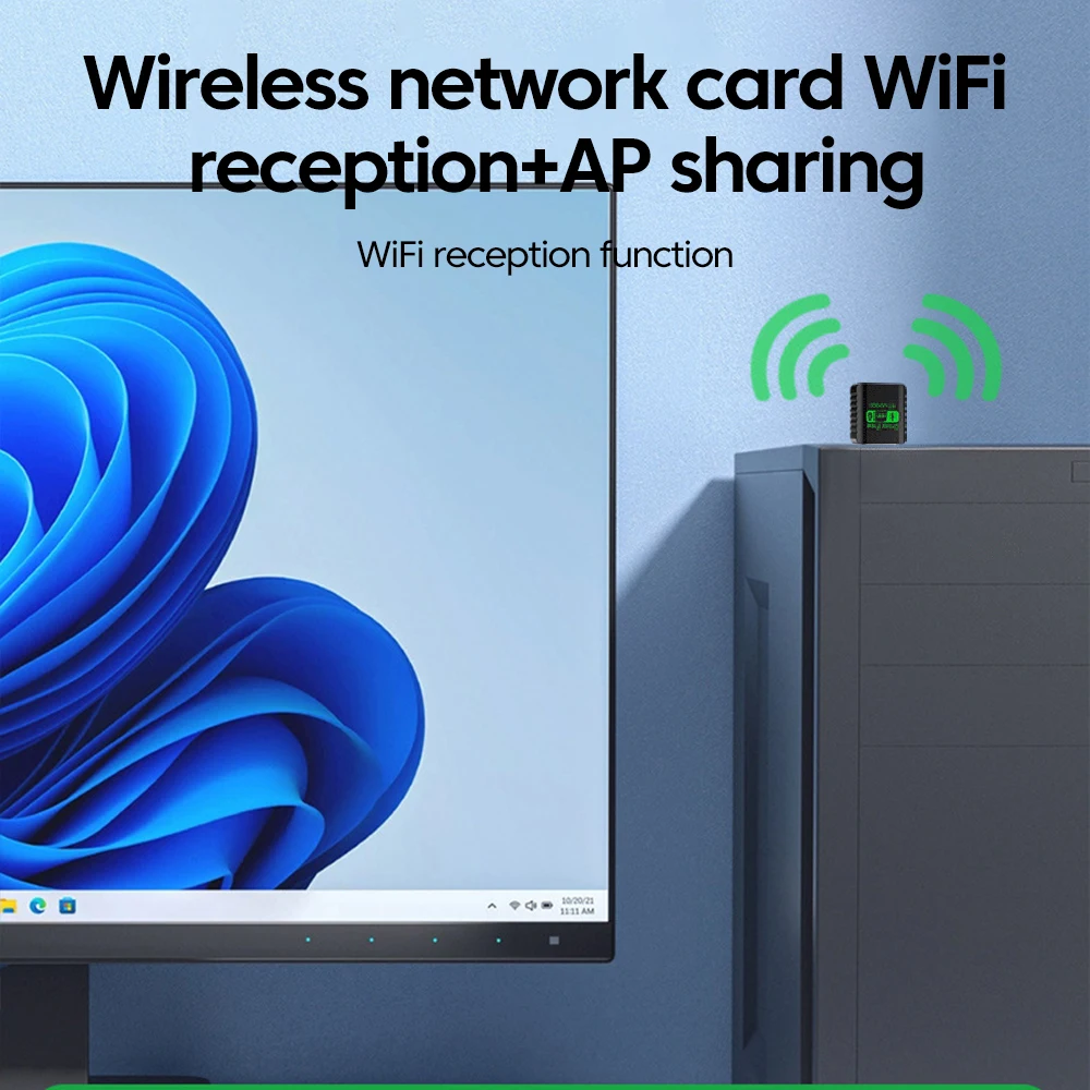 WiFi 6 AX900 Bluetooth 5.4 WiFi USB Adapter Wireless Network Card 2.4G&5GHz… - Image 5