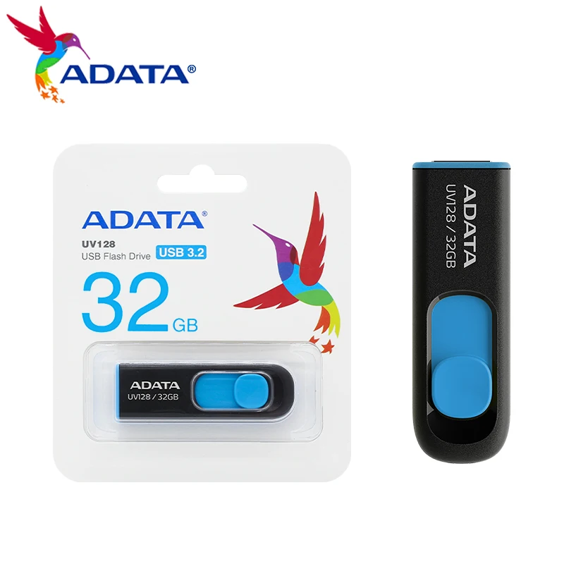 ADATA UV128 USB 3.2 Flash Drive 32GB 64GB 128GB 256GB Pendrive Memory Stick High… - Image 5