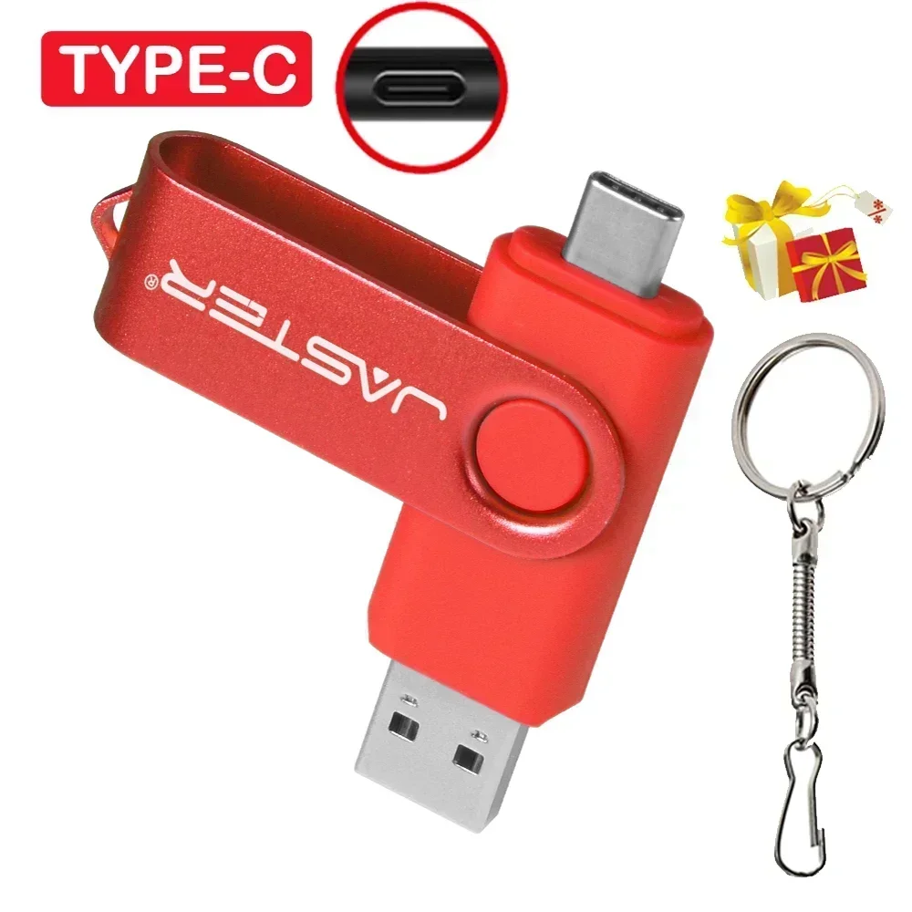 TYPE-C USB Flash Drive 128GB Real Capacity Pen Drive 64GB Free Key Chain Memory… - Image 12