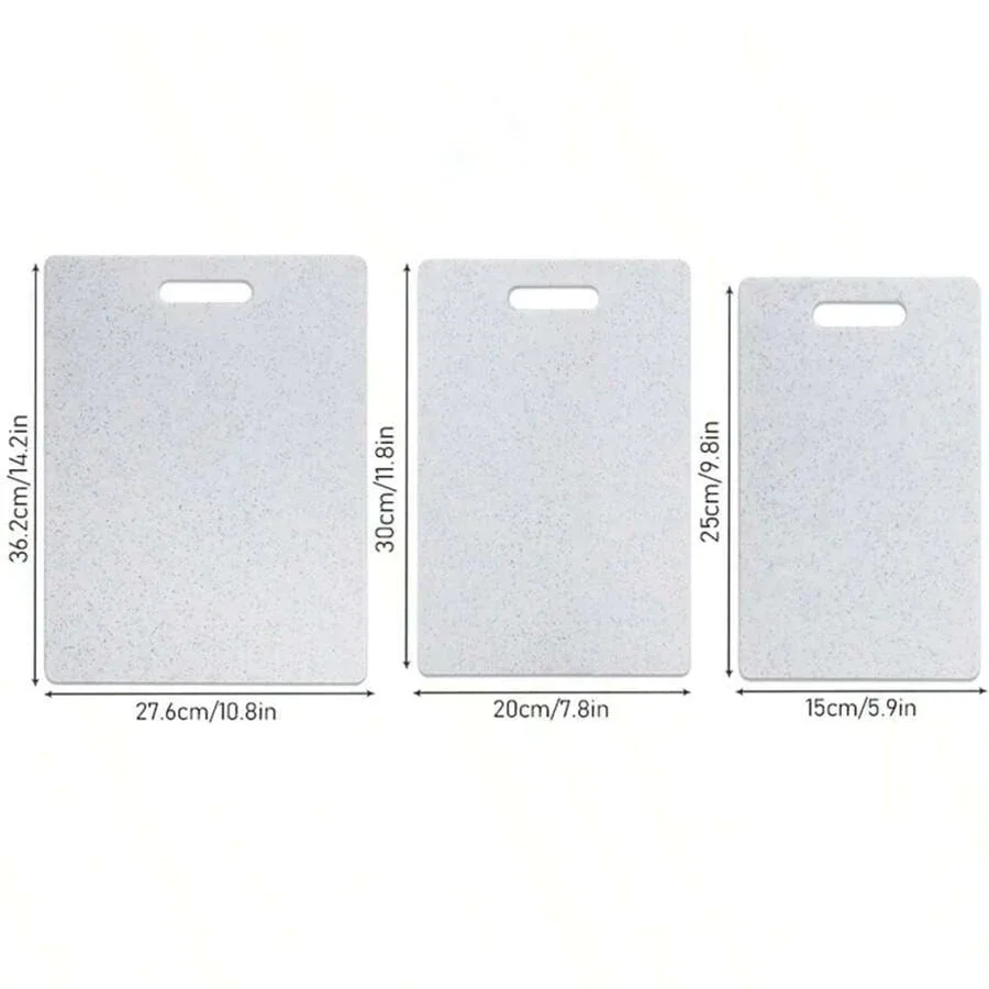 Marble Texture PP Cutting Board Antibacterial and Mildew Cutting Board Kitchen… - Image 12