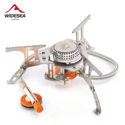 Widesea Camping Gas Stove Outdoor Tourist Burner Strong Fire Heater Tourism Cooker…