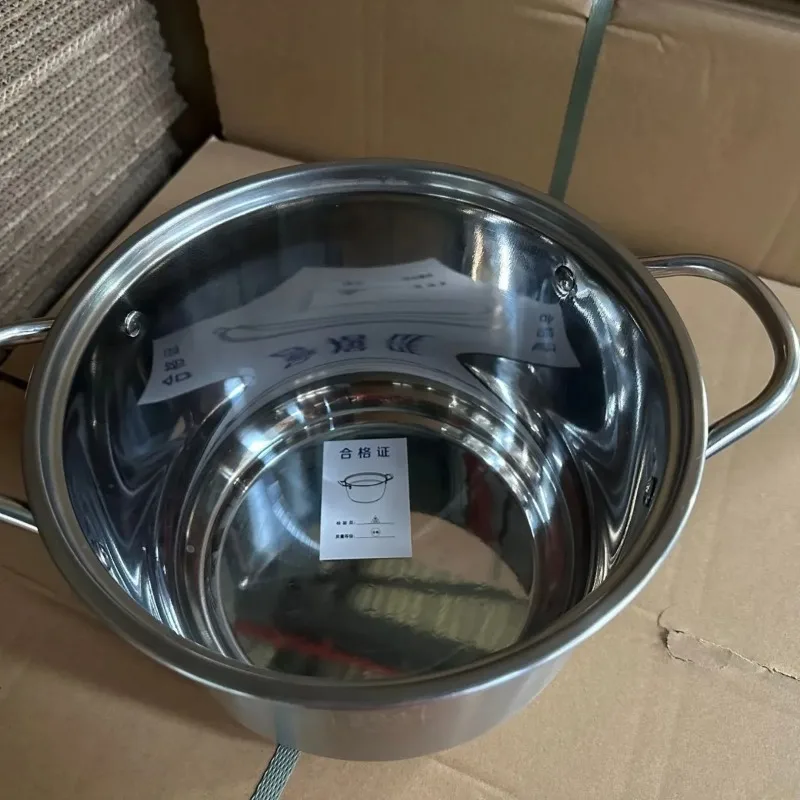 Stock Pot Stainless Steel Household Thickening Large Capacity Soup Porridge… - Image 3
