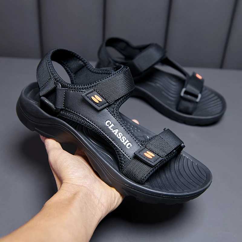 Men Sandals Summer Leisure Beach Holiday Sandals Men Shoes New Outdoor Sneakers Male Retro Comfortable Casual Sandals Men - Image 2