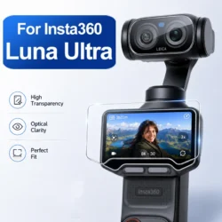 For Insta 360 Luna Ultra Lens Screen Protector Tempered Glass 9H Anti-Scratch Protective Film for Insta360 Luna Ultra Accessory