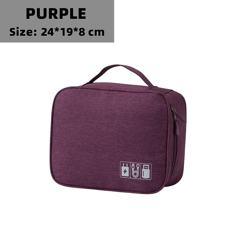 Cable Storage Bag Waterproof Digital Electronic Organizer Portable USB Data Line… - Image 10