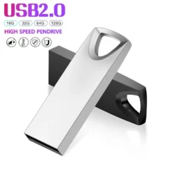 JASTER Metal USB Flash Drive 64GB Creative Business Gifts Memory Stick Mini Black…