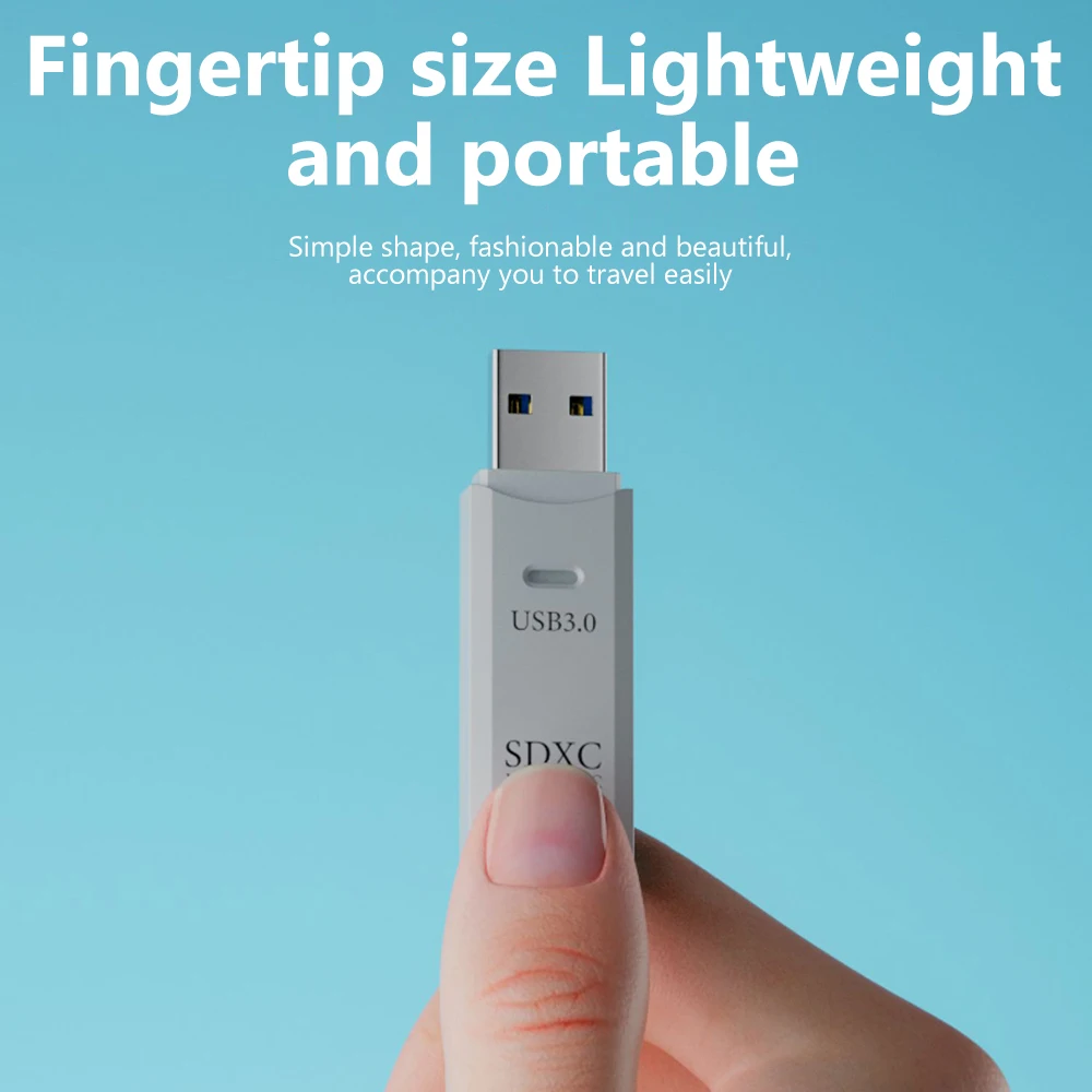 2 in 1 USB 3.0 Card Reader Micro TF sd card Reader usb adapter High Speed… - Image 5