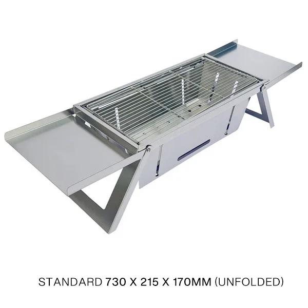 Stainless Steel Folding Barbecue Grill For Home And Outdoor Charcoal Kebabs… - Image 17