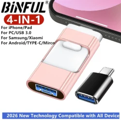 For iPhone Usb 3.0 Flash Drive 512GB 256GB 128GB 32G for Samsung ipad with…