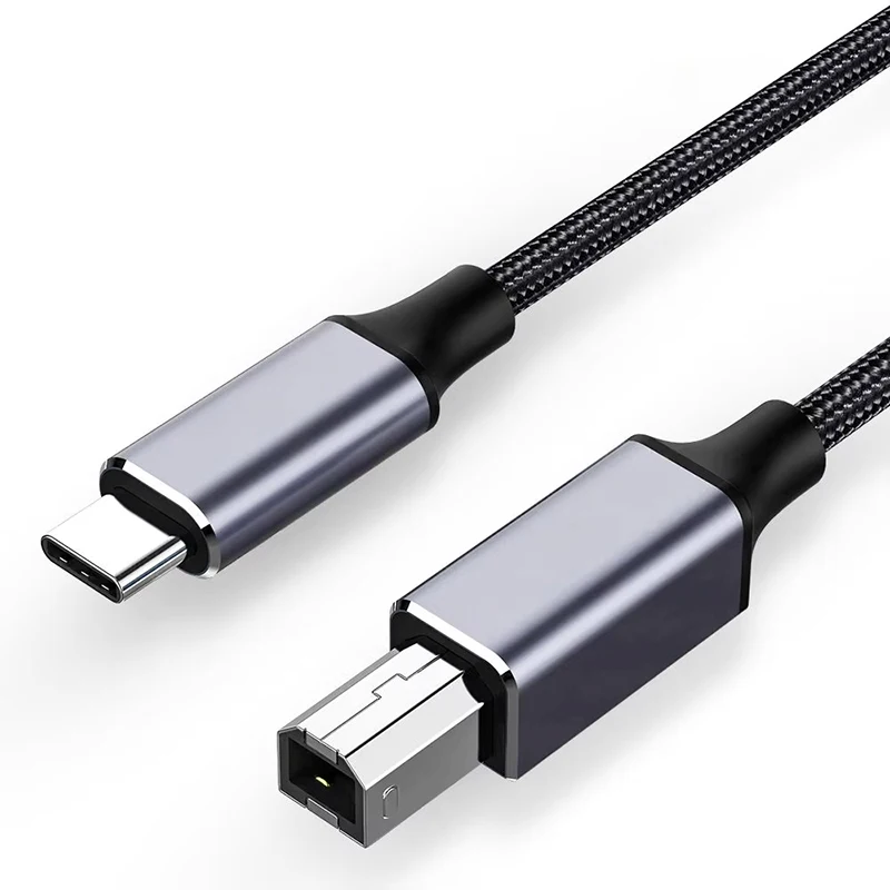 Type C to USB B 3.0 Data Cable USB C Male to USB B Male Adapte Cable For Docking…