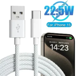 For iPhone 15/15 Pro/15 Pro Max/15 Plus Carplay Cable USB C Mobile Phone Fast…