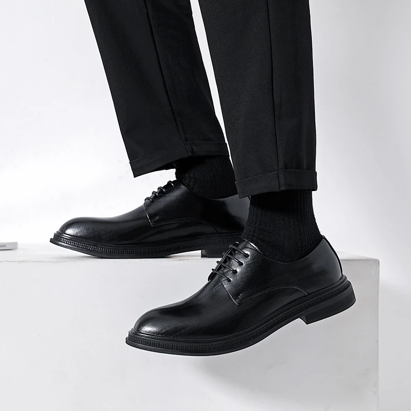 2024 Italian Dress Shoes Men Wedding Party Shoes High Quality Casual Loafer Male Designer Flat Shoes Zapatos Hombre Plus Size 47 - Image 5