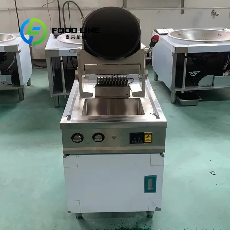 Restaurant Cooking Robot Cooker Chef Rotate Rotating Automated Wok Cooking Machine… - Image 2