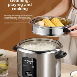 316 stainless steel old-fashioned rice cooker household small steaming 1-2-3-4-6…